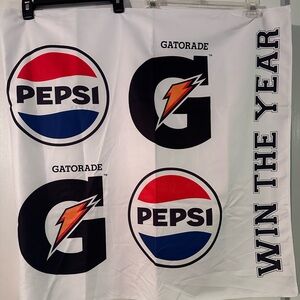 Pepsi and Gatorade Logo Tapestry